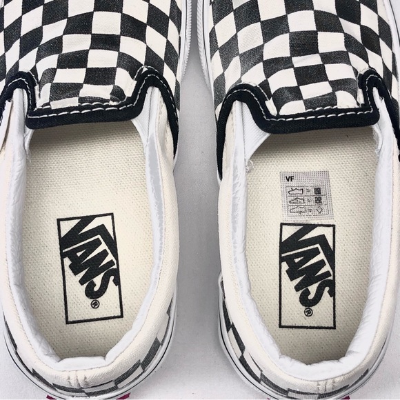 Vans Kids Combo T-Shirt Size Medium And Classic Slip On Shoes Size 12 (Lot Of 2) - Picture 14 of 16